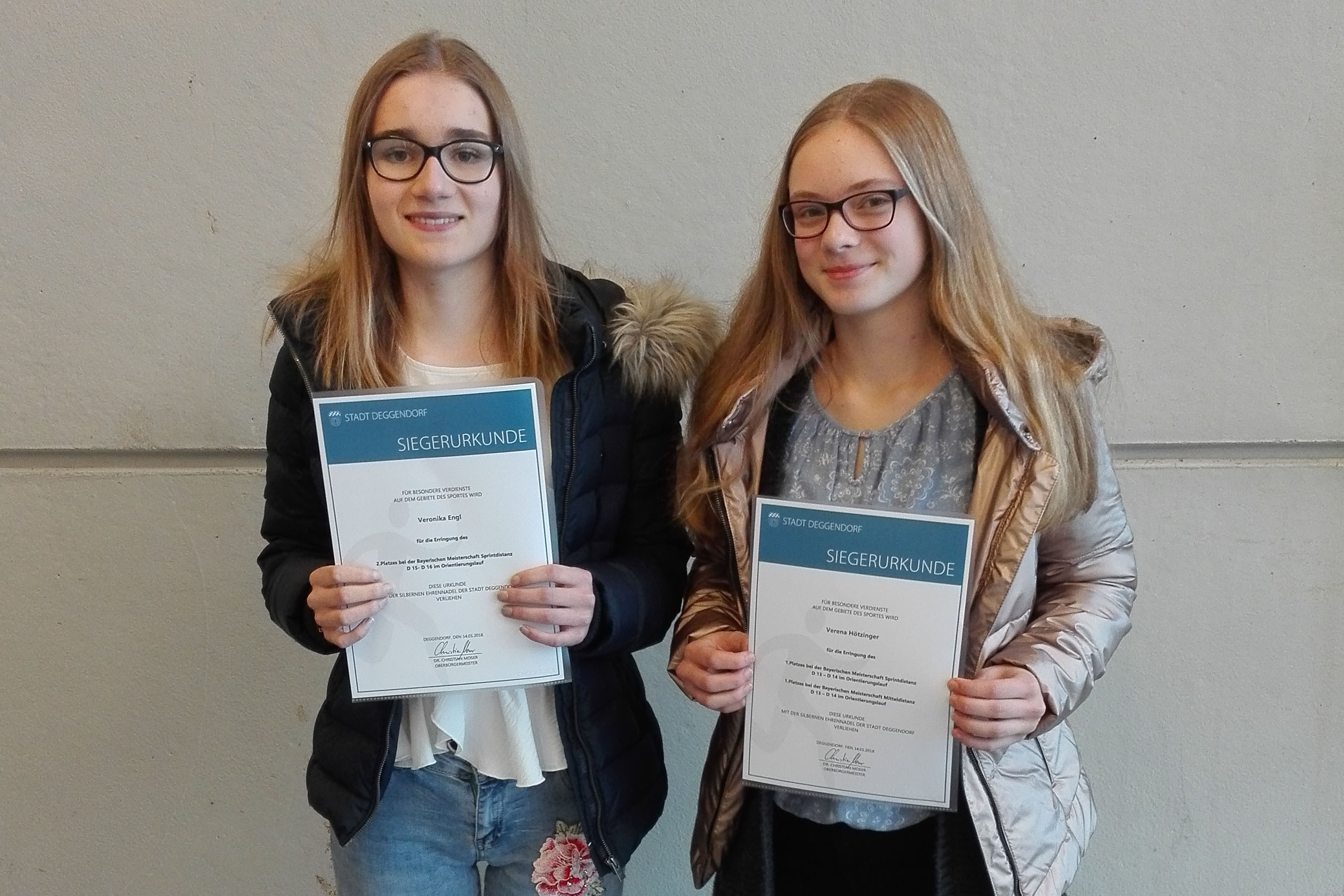 2018.01.14 TSV Natternberg Orientierungslauf Sportlerehrung Stadt Deggendorf Bild 1